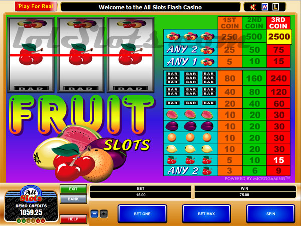 fruit slots game
