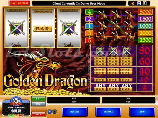 golden dragon slots game