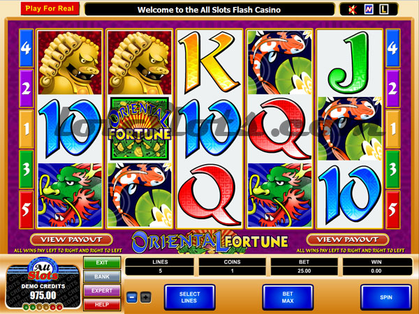oriental fortune slots game