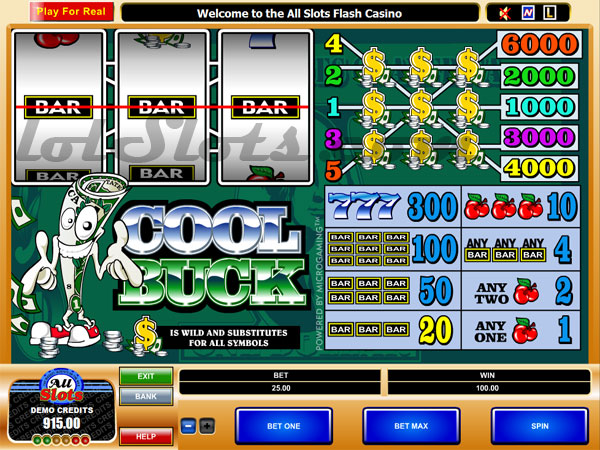 cool buck slots game